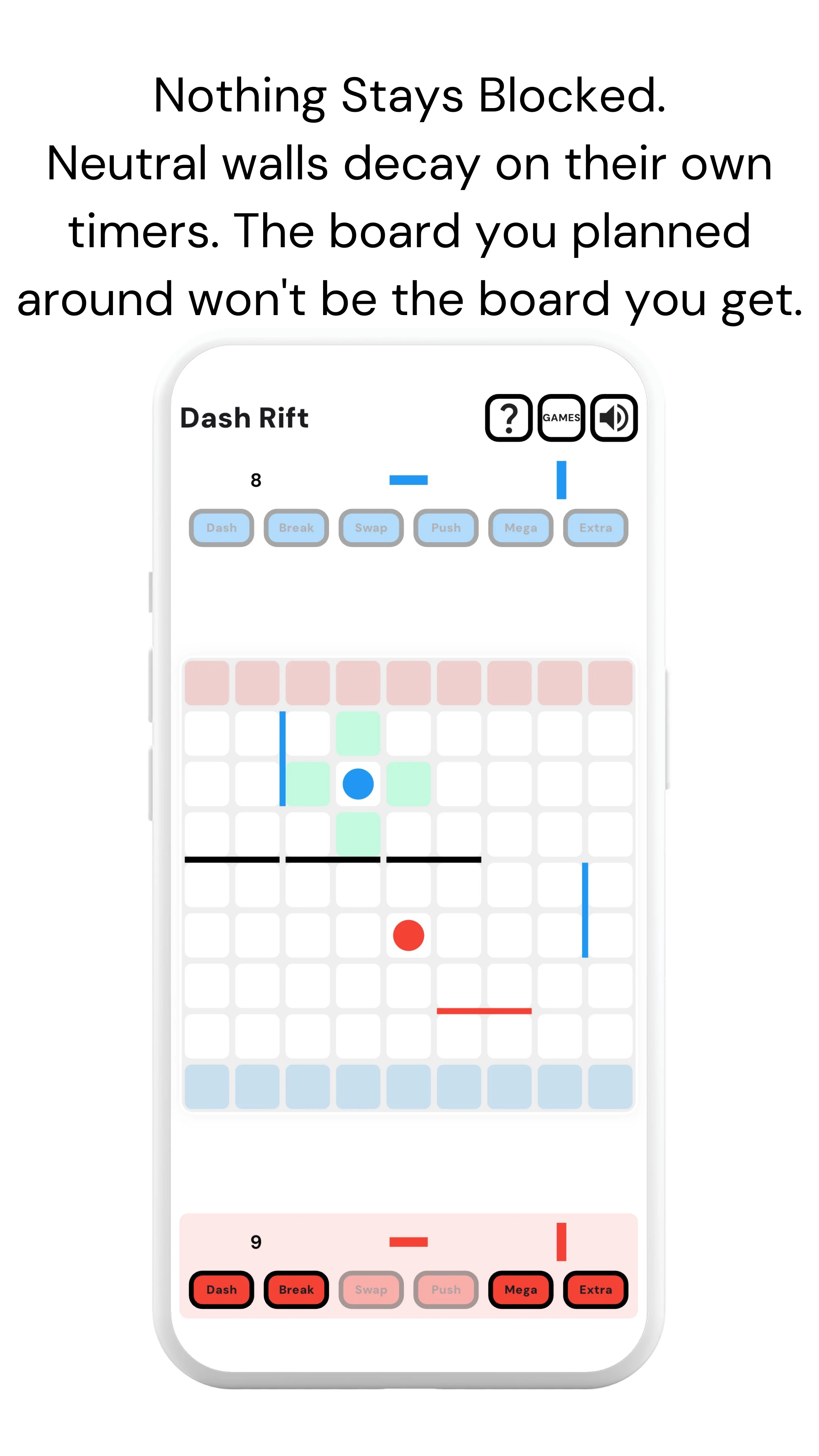 Dash Rift: Barricade Game screenshot