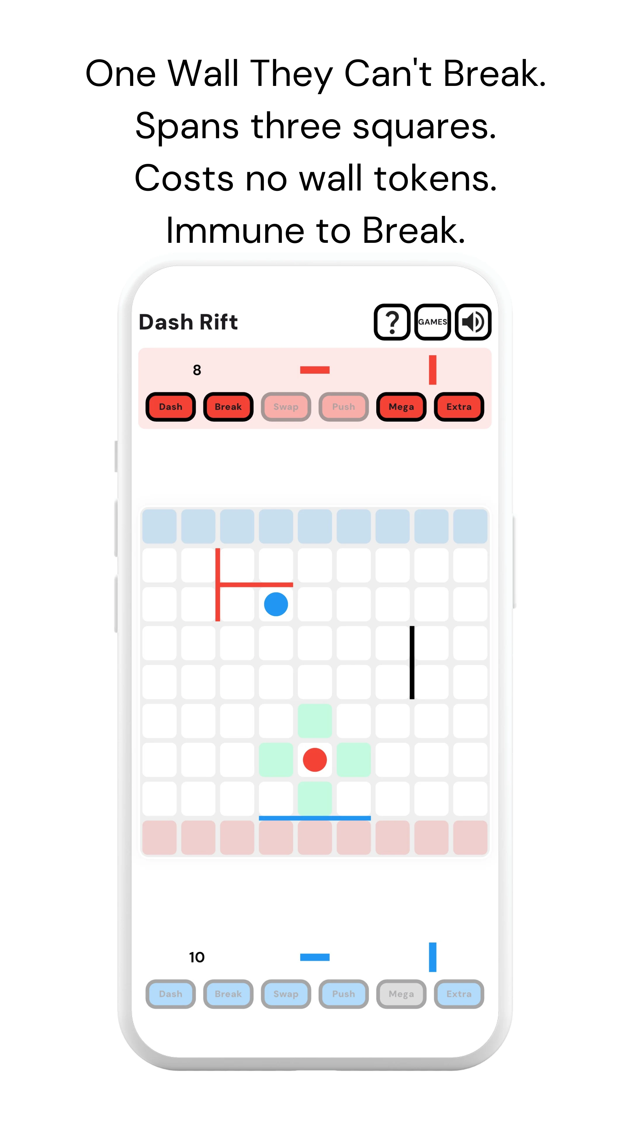 Dash Rift: Barricade Game screenshot