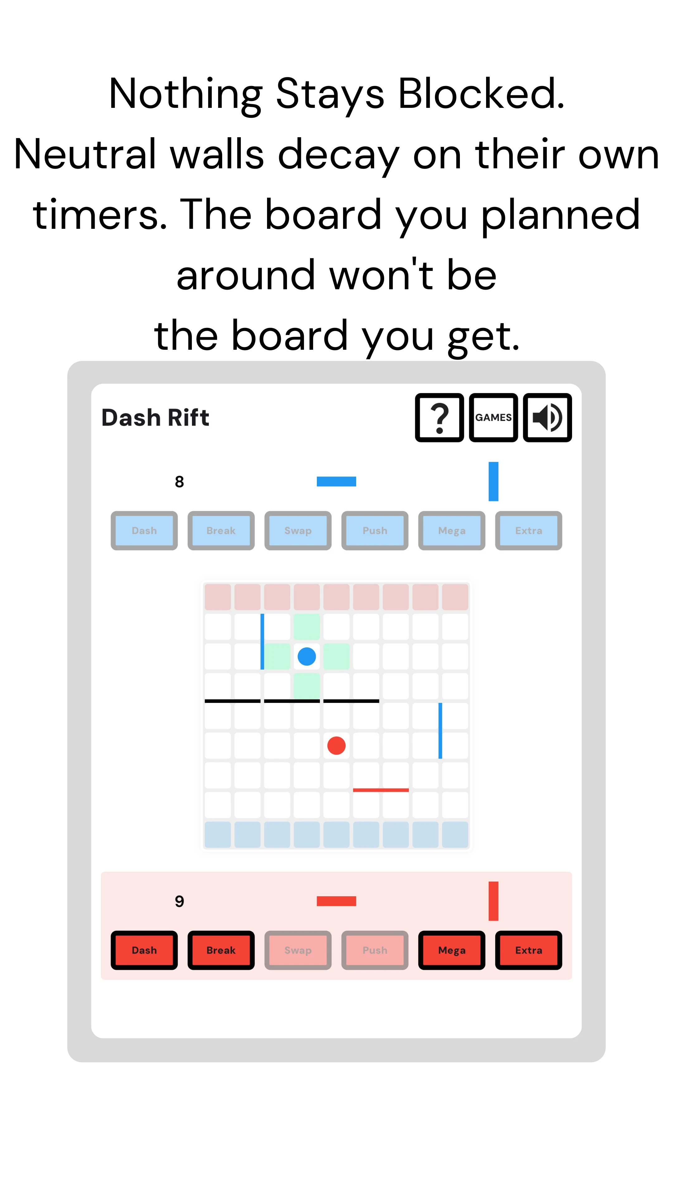 Dash Rift: Barricade Game screenshot
